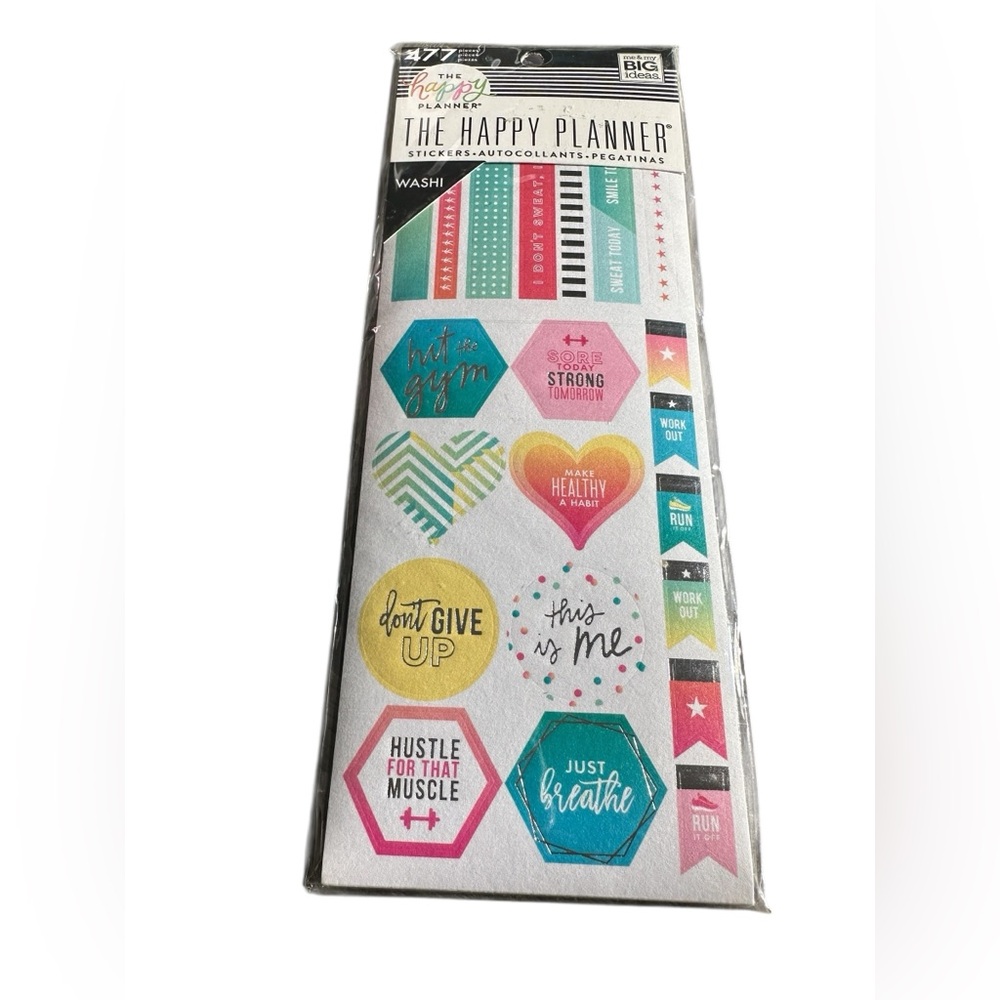 The Happy Planner Colorful Washi Sticker Set
